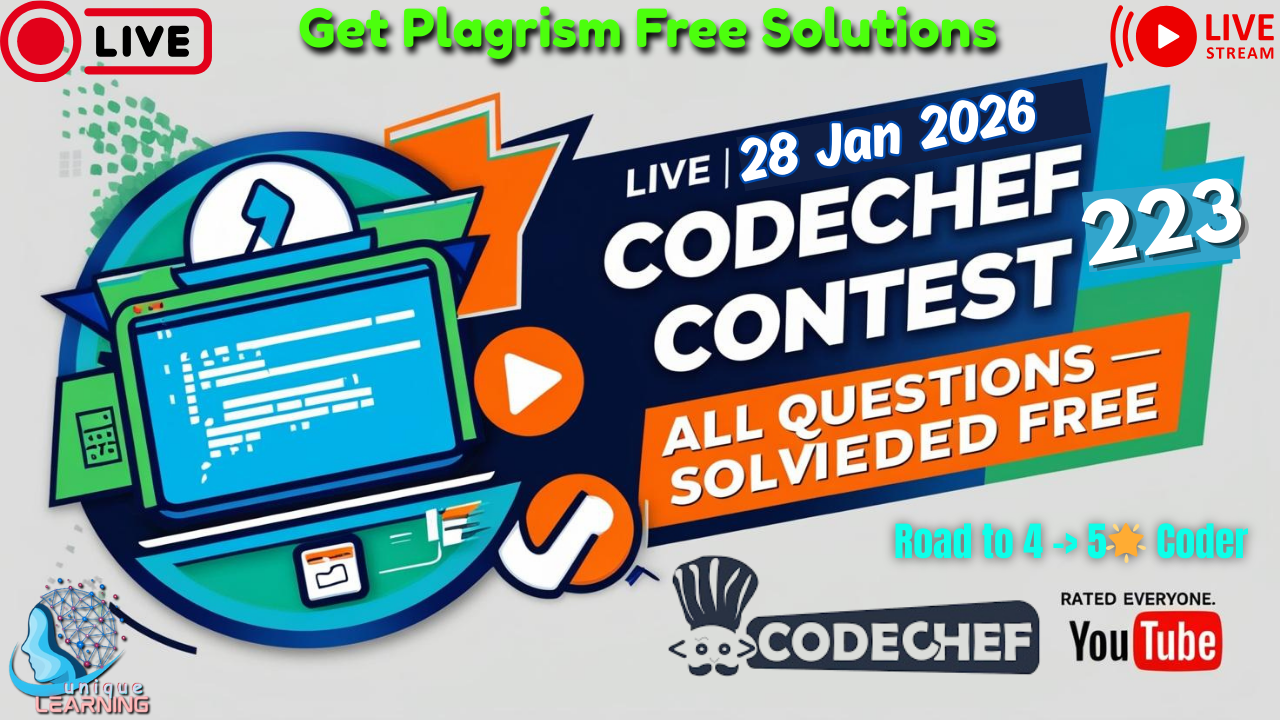 CodeChef Contest 223 - All Questions Solved Free